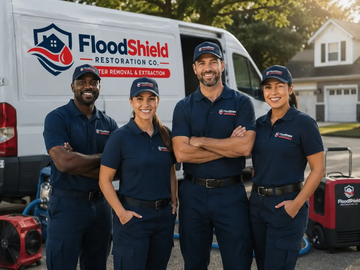 Flood Damage Restoration company in Nazareth, TX